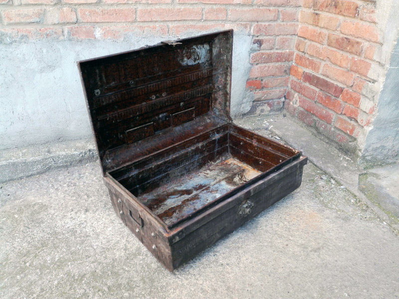 baul militar inglaterra asia myanmar metal 34x56x35.3 25x60.7x41.4 32x69x43 1u